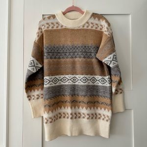 NWT Soft Neutral Toned Sweater